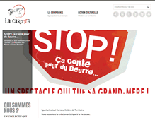 Tablet Screenshot of lacarotte.org